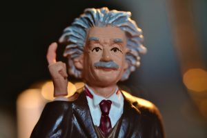 What’s the difference between a genius and an average person?