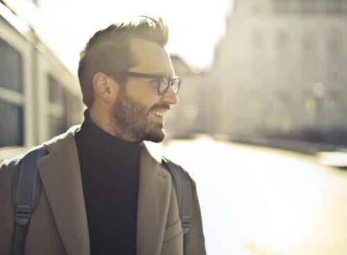 Shallow Focus Photography of Man Wearing Eyeglasses