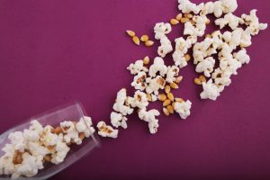 How to get rid of a popcorn kernel stuck in your throat