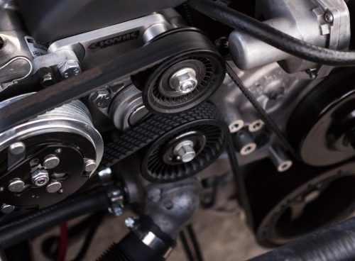 gray and black engine