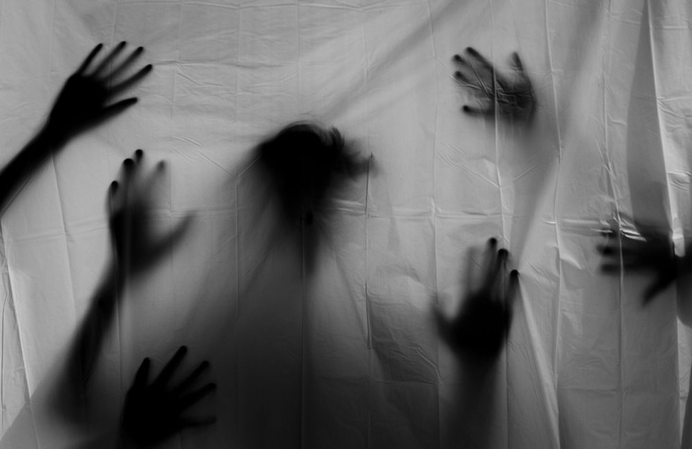 silhouette, ghost, horror