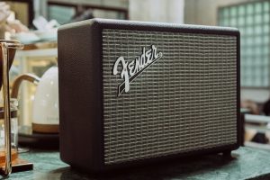 Why does feedback occur when speaker and microphone get close to each other?