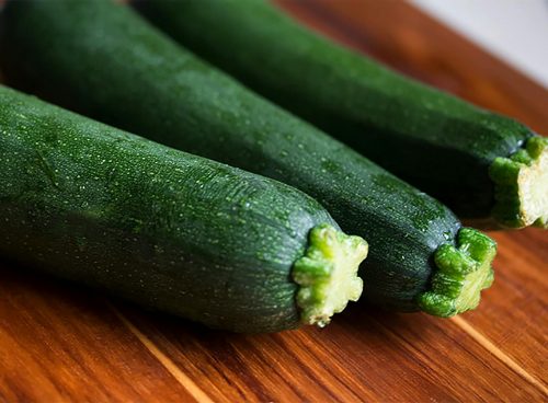 3 Zuchini Brown Wooden Surface