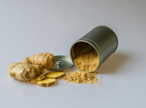 Fresh Ginger Roots and Powder