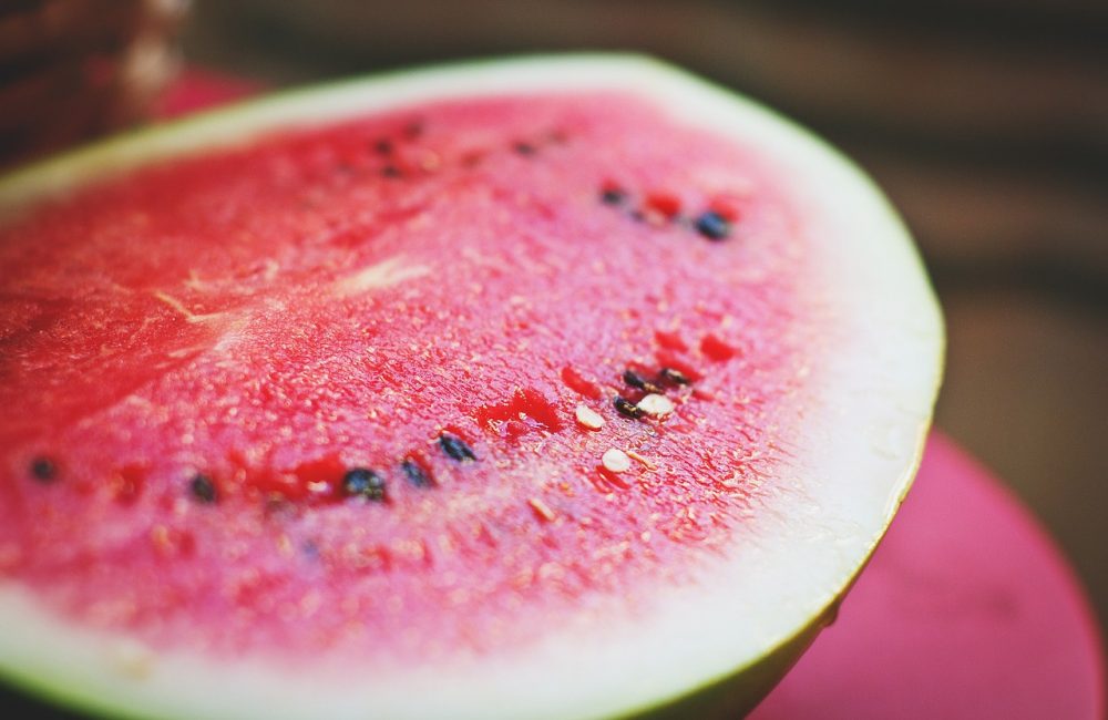 watermelon, melon, colorful