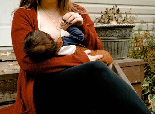 Mother Breastfeeding her Child