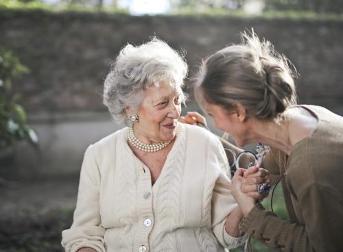 Two Adult Women Beside Each Other