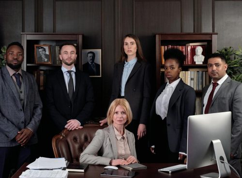 Lawyers Posing for a Photo