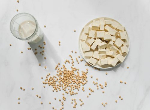 Photo Of Sliced Tofu On Bowl