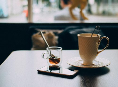 Coffee Cup and Smartphone