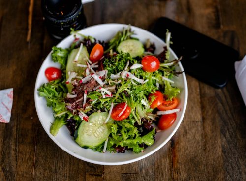 Healthy Salad on Plate