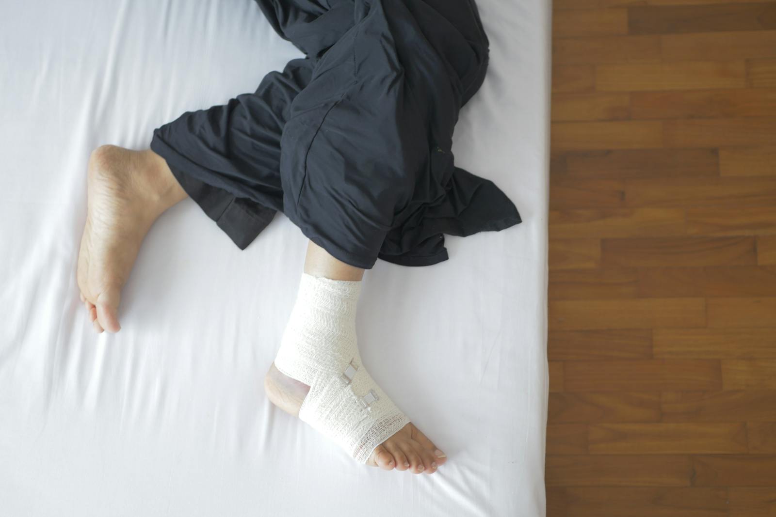 13 Foods You Should Avoid If You Have Weak and Low-Density Bones 1 Man with Bandage on Foot