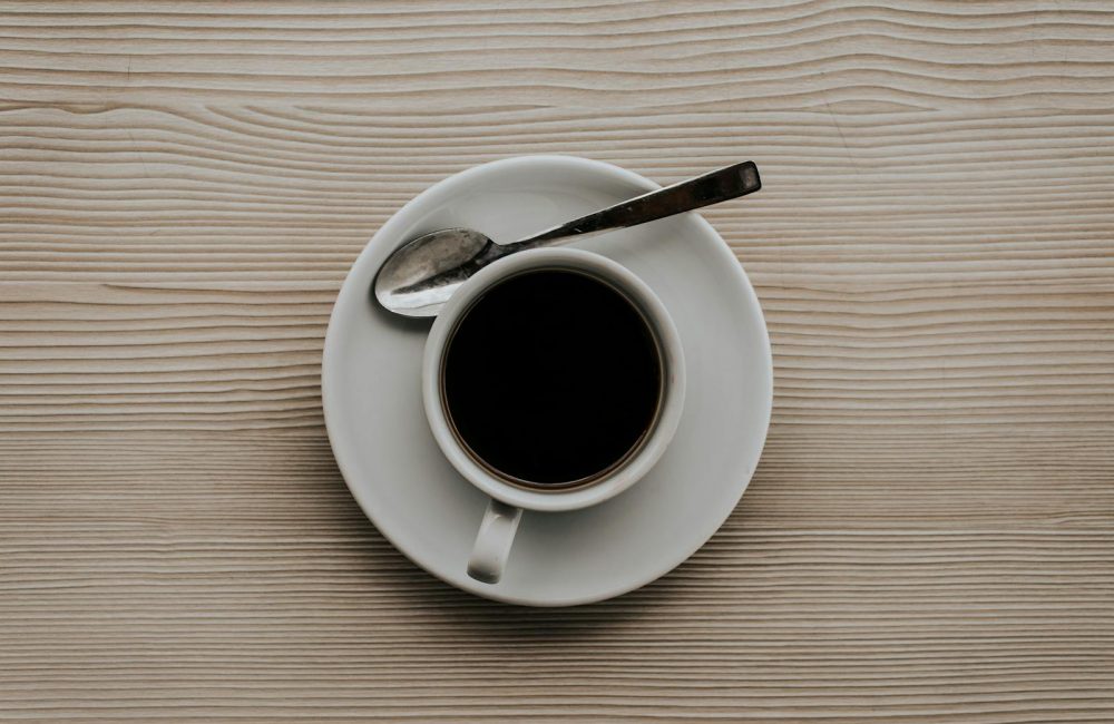 Flat-lay Photo Cup of Coffee