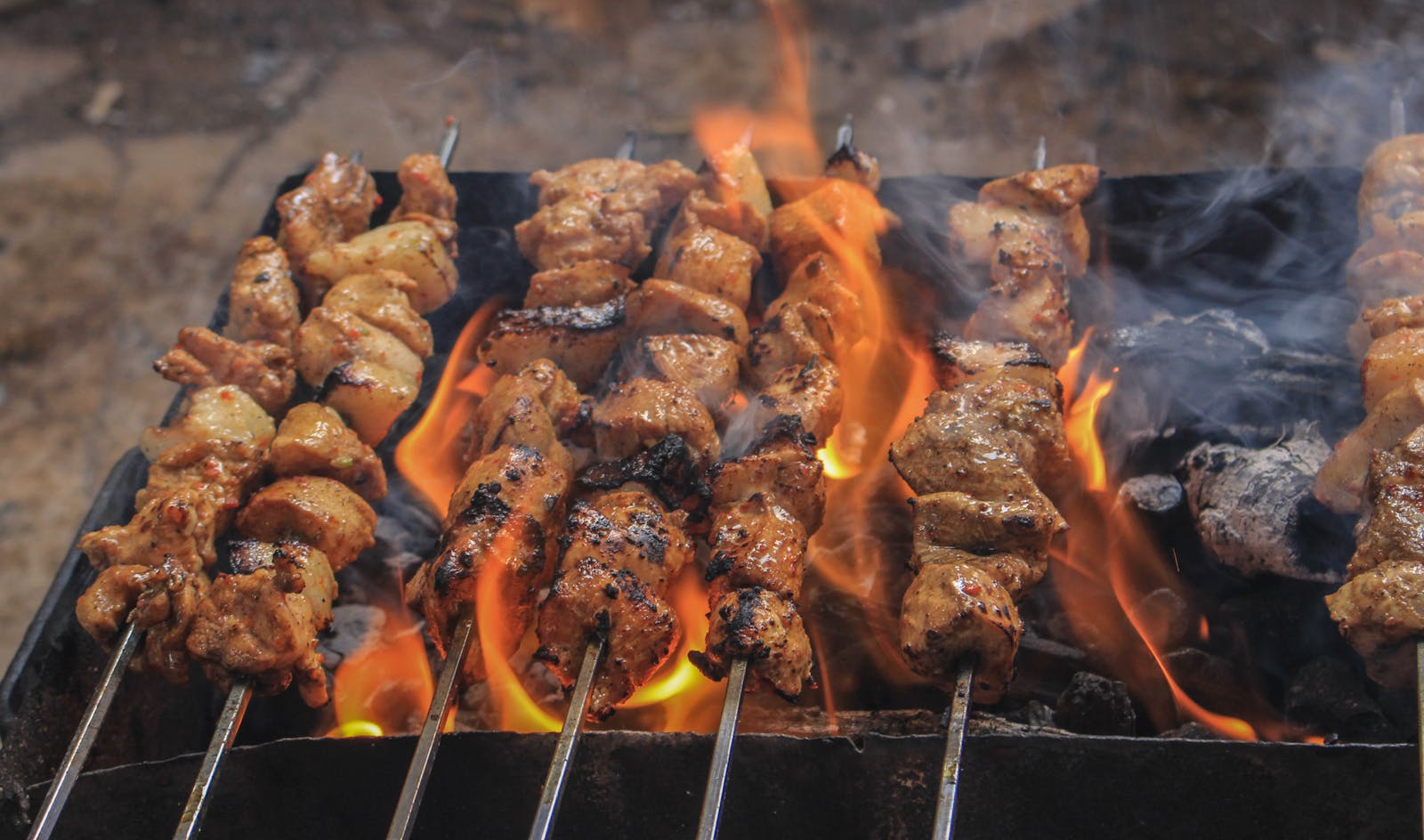 Is Prostate Cancer Related to Diet? 1 Grilled Meats on Skewers
