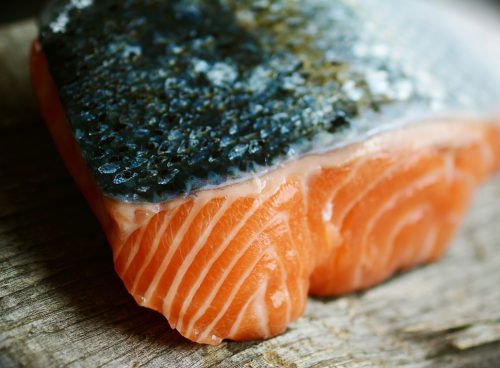 salmon, fish, seafood