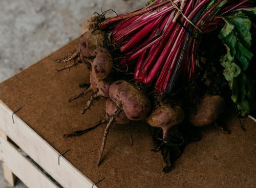 A Bunch of Organic Beets