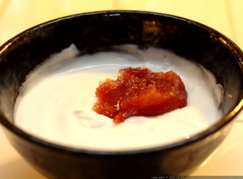 plain yogurt