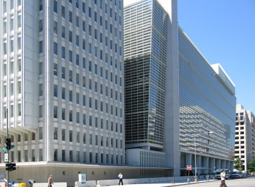 World Bank building at Washington