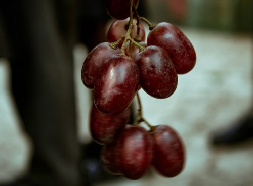red grapes