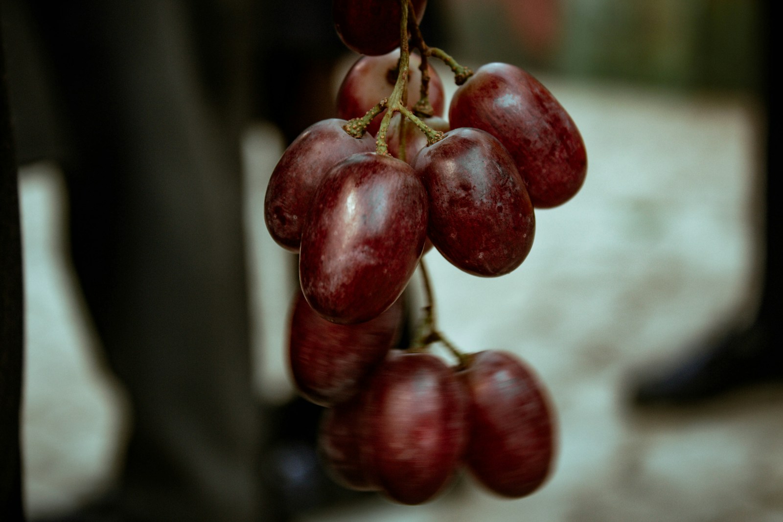 red grapes