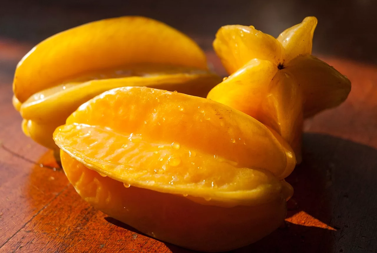 star fruit, fruit, yellow